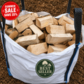 Standard bulk bag of air dried hardwood logs