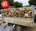Loose tipped seasoned hardwood logs per m3